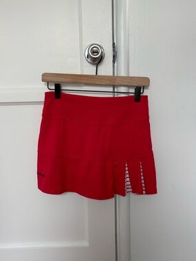 Bolle Red Athletic Tennis Skort